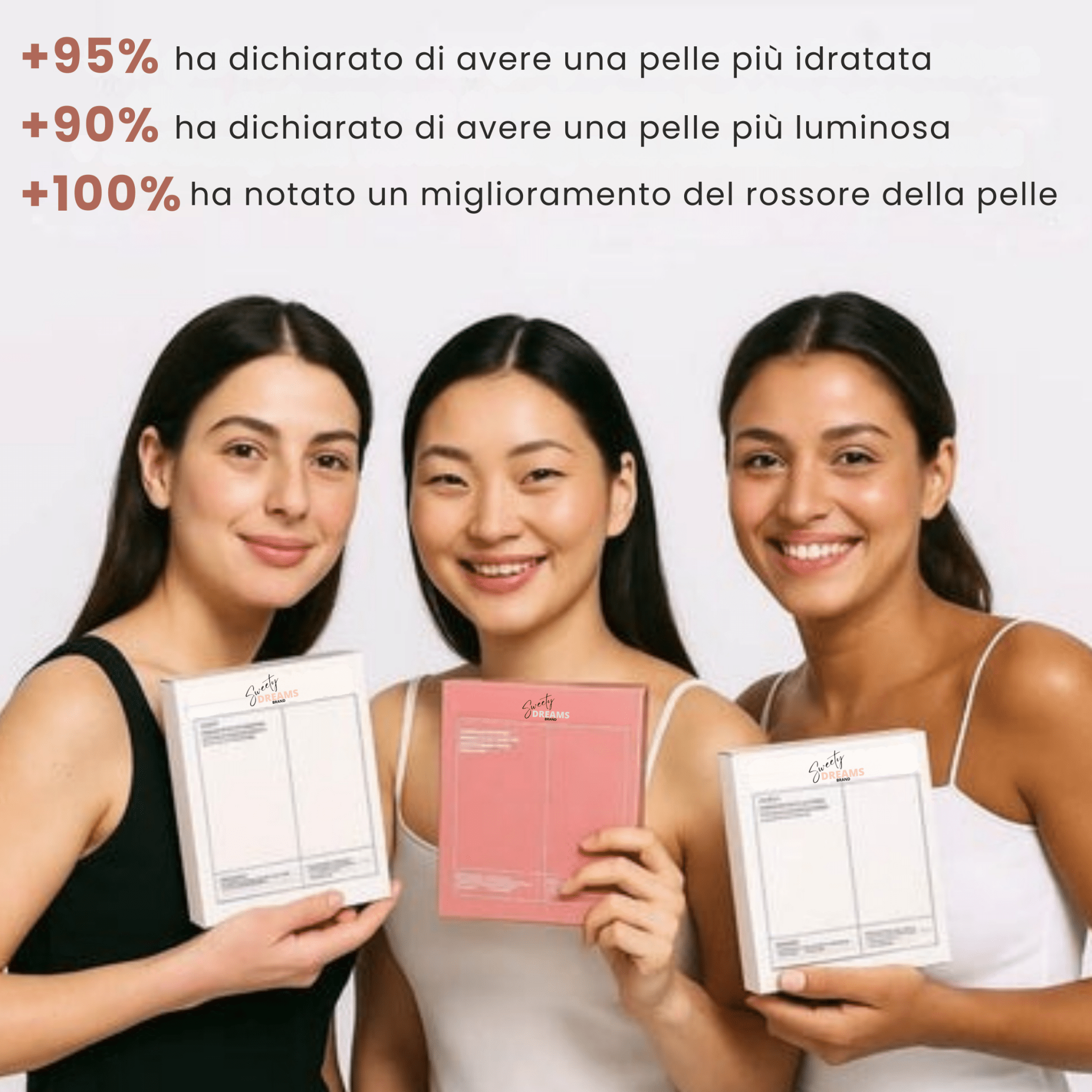 Maschera Viso Bio - Collagene – Idratazione & Rassodamento - Sweety Dreams