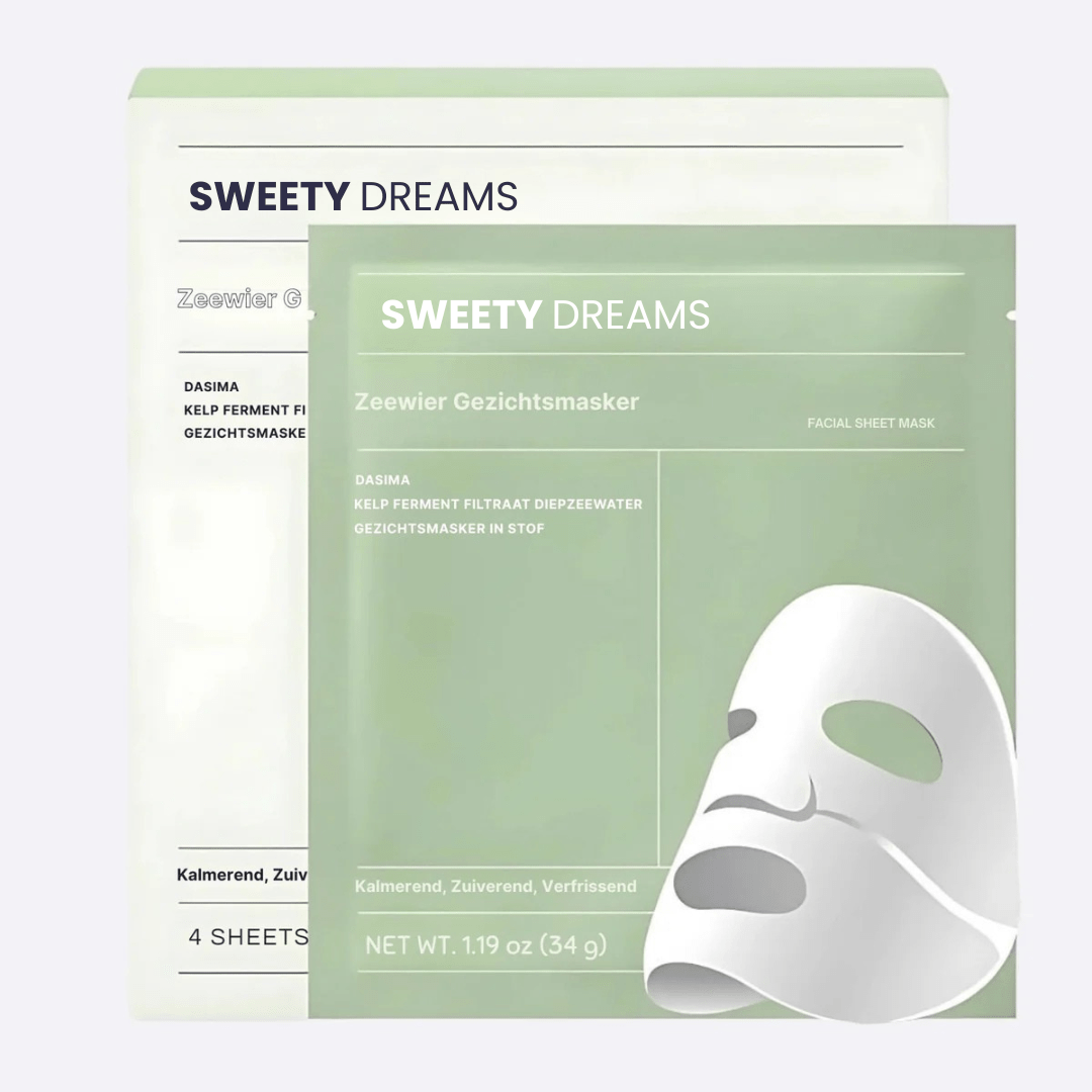 Sweety Dreams™ - Maschera Viso Bio - Collagene Verde - Sweety Dreams