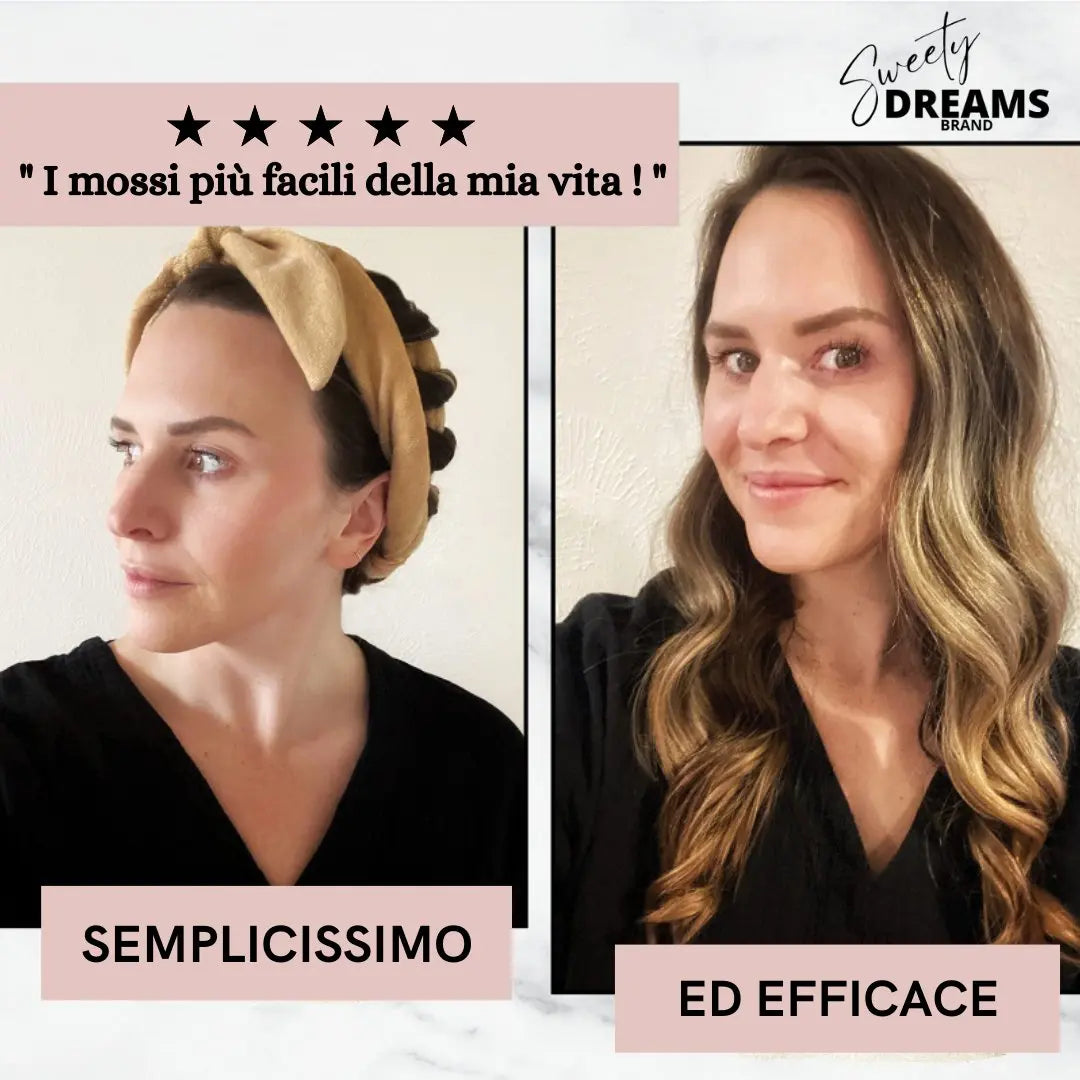 Fascia capelli mossi - SweetyDreams