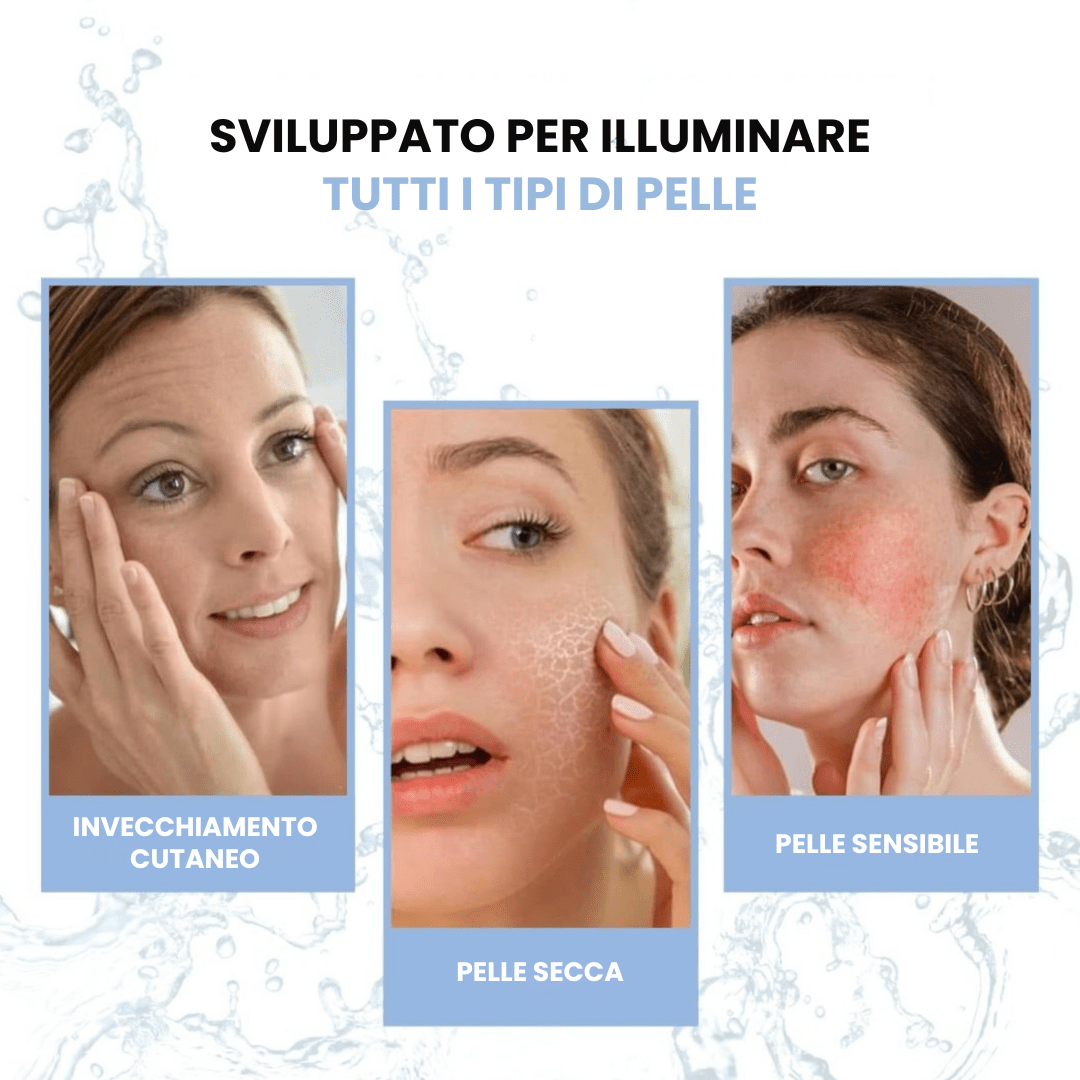 Shelly Line™ - Maschera Viso Bio - Collagene Blu - Sweety Dreams