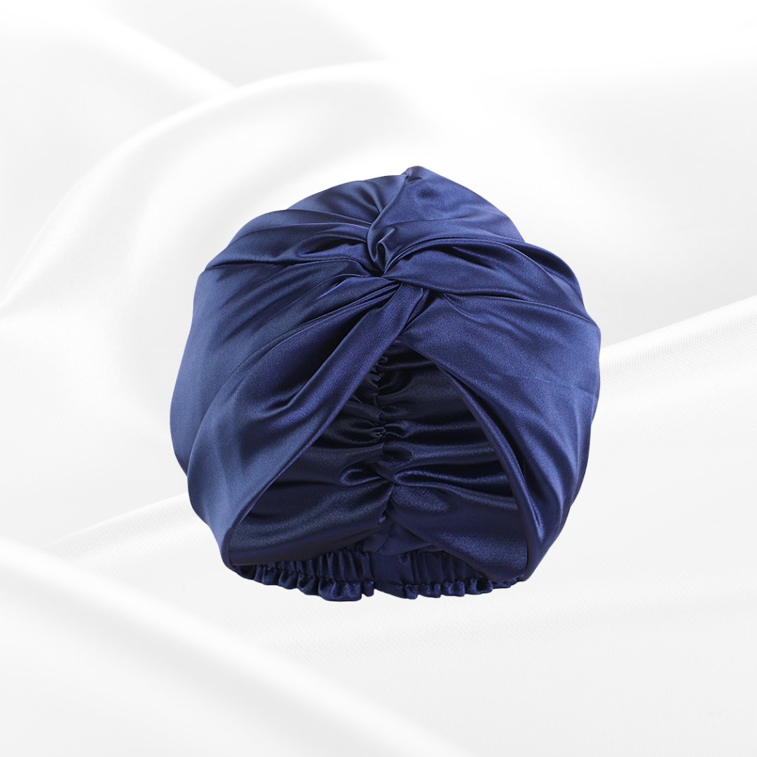 100% seta tubo lungo cuffia per dormire berretto protezione capelli